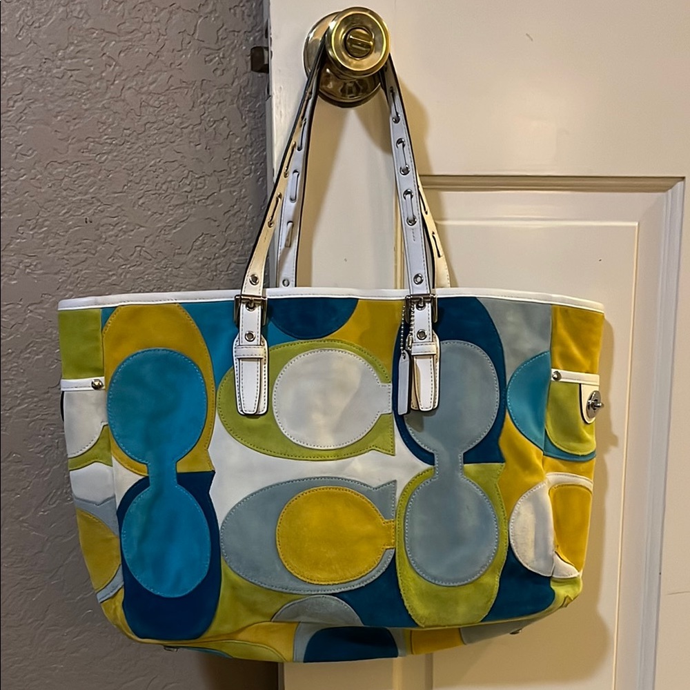 Colorful Patterned Tote Bag
